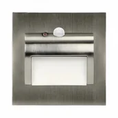 Oprawy, klosze i abażury - Orno DRACO LED NEW 1,5W, oprawa schodowa podtynkowa, 12VDC, 30lm, 3000K, satyna, czujnik ruchu i zmierzchu - miniaturka - grafika 1