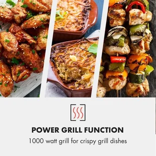 Kuchenka mikrofalowa Klarstein Caroline Kremowy - Kuchenki mikrofalowe - miniaturka - grafika 4