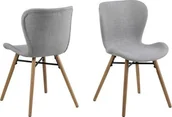 Krzesła - Actona Krzesło do jadalni Batilda A1 szary H000018250 - miniaturka - grafika 1