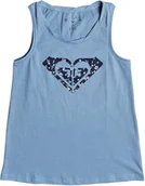 Koszulki dla chłopców - Roxy top SUNNY AFTERNOON BEYOND WAY LOGO YOUTH Blue Shadow BKQ0 - miniaturka - grafika 1