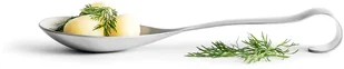Sagaform Łyżka do serwowania Kitchen, srebrna, 25,4 cm - Łyżki - miniaturka - grafika 3