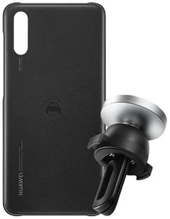Huawei Etui + uchwyt Car Kit P20, czarne 6901443219360 - Etui i futerały do telefonów - miniaturka - grafika 2