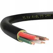Przewody elektryczne - Conotech kabel samochodowy przyczep YLYs 4x0,75 - miniaturka - grafika 1