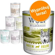 Mokra karma dla psów - Wolf of Wilderness Mieszany pakiet próbny of Wilderness Adult - 6 x 400 g, puszki The Taste Of Canada, Scandinavia, Mediterran, Outback, Savanna - miniaturka - grafika 1