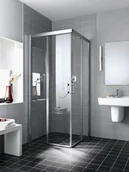 Kabiny prysznicowe - Kermi ATEA 80x80 ATC2R08320VPK+ATC2L08320VPK - miniaturka - grafika 1