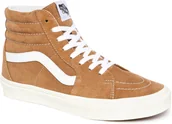 Trampki damskie - Vans obuwie damskie SK8-HI PIG SUEDE) Brown Sugar/Snow White - miniaturka - grafika 1