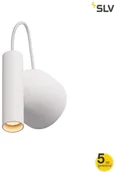 Lampy ścienne - Spotline SLV KARPO MAGN WL wewnętrzna oprawa ścienna LED biała 3000 K 1004707 - miniaturka - grafika 1