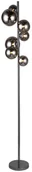 Lampy stojące - Wofi Lampa podłogowa VILLA czarna G9 - miniaturka - grafika 1