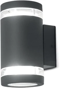 Elstead Lighting Zewnętrzna LAMPA ścienna MAGNUS 1 ogrodowa OPRAWA elewacyjny kinkiet tuba outdoor IP44 ciemnoszara MAGNUS 1 - Lampy ogrodowe - miniaturka - grafika 4