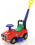 Jeździki dla dzieci - POLESIE Poland Auto Jeep jeździk z rączką - miniaturka - grafika 1