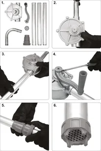 Vorel ALUMINIOWA POMPA DO OLEJU 78002 - Narzędzia warsztatowe - miniaturka - grafika 4