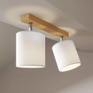 Lampy sufitowe - Britop Spot sufitowy Corralee, biały, 2-punktowy - miniaturka - grafika 1