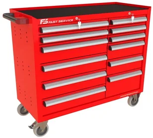 Fastservice Wózek warsztatowy TRUCK z 12 szufladami PT-214-20 PT-214-20 - Pozostałe wyposażenie warsztatu Fastservice Wózek warsztatowy TRUCK z 12 szufladami PT-214-20 PT-214-20 - Pozostałe wyposażenie warsztatu - miniaturka - grafika 1