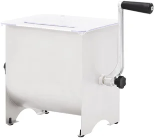 vidaXL Ręczna mieszarka do mięsa z pokrywką, srebrna, 20 L vidaXL - Inne urządzenia gastronomiczne - miniaturka - grafika 2
