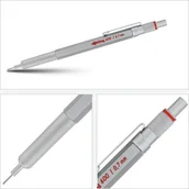 Kredki, ołówki, pastele i pisaki - Rotring Ołówek grawitacyjny Tikky III  600 0,7 srebrny - 1904444 - miniaturka - grafika 1