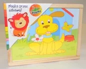 Klocki - Brimarex PLAYME 5393 KLOCKI DREWNIANE ZWIERZĘTA 32108 - miniaturka - grafika 1