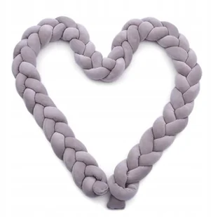 Ochraniacz Otulacz do łóżeczka warkocz 2m - Ochraniacze do łóżeczka - miniaturka - grafika 2