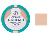 Pudry do twarzy - Dermacol Acnecover Mattifying Powder puder matujący w kompakcie 02 Shell 11g 65347-uniw - miniaturka - grafika 1