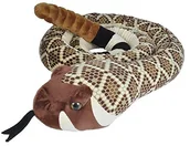 Grzechotki dla dzieci - Wild Republic 21691 Węża Jumbo grzechotnik węża ok. 280 cm - miniaturka - grafika 1