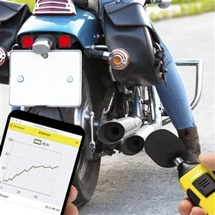 TROTEC BS30WP Urządzenie pomiarowe poziomu hałasu obsługiwane smartfonem - Inne urządzenia pomiarowe - miniaturka - grafika 4