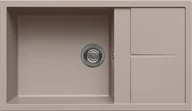 Zlewozmywaki - Elleci UNICO 410 tortora G43 GRANITEK (LGU41043) - miniaturka - grafika 1