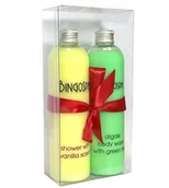 Zestawy kosmetyków damskich - Duet pod prysznic, wanilia i zielona herbata Bingo - miniaturka - grafika 1