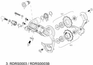 Części rowerowe - Sram śruby śruba napinająca przerzutka, 11.7515.018.000, biały RDRS0003 - miniaturka - grafika 1