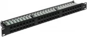 Panele krosownicze - ABCVISION PATCHPANEL RJ-45 PP-48/RJ/6C RACK 19 1U KAT.6 PP-48/RJ/6C - miniaturka - grafika 1
