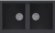 Zlewozmywaki - Elleci Zlew Elleci BEST 450 Kuro KERATEK LKB45086 - miniaturka - grafika 1