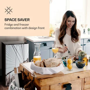 Lodówka Klarstein CoolArt HEA20-CoolCity-90 - Lodówki - miniaturka - grafika 2