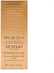 Kanebo Sensai Sensai Silky Bronze Cellular Protective Stick SPF30 sztyft do opalania twarzy 9g - Balsamy i kremy do opalania - miniaturka - grafika 2
