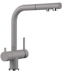 Blanco Fontas-S II Alumetalik bateria zlewozmywakowa z wyciąganą wylewką Silgranit-Look 525201 - Baterie kuchenne - miniaturka - grafika 2