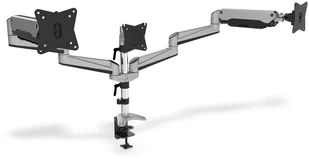 Digitus Ramię biurkowe potrójne z zaciskiem regulowane 3xLCD,27" DA-90363 - Uchwyty do monitorów - miniaturka - grafika 4