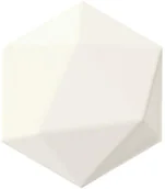 Płytki ceramiczne - Arte Glazura ORIGAMI WHITE HEX 11x12,5 - miniaturka - grafika 1