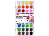 Pędzle - Toma sp z o.o. Farby akwarelowe 36 kolorów pędzelek Toma TO-730 TO-730 - miniaturka - grafika 1