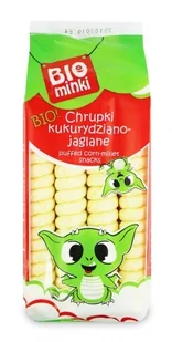 Biominki CHRUPKI KUKURYDZIANO-JAGLANE SPIRALE BEZGLUTENOWE BIO 60 g - - Przekąski dla dzieci - miniaturka - grafika 2