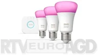 Systemy inteligentnych domów - Philips Philips Hue White and Colour Ambiance E27 3 szt Kup na - miniaturka - grafika 1