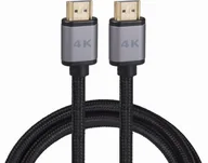 Kable - Vayox Kabel HDMI - HDMI Slim 2.0 4K 10m VA0009-10 VAYOX - miniaturka - grafika 1