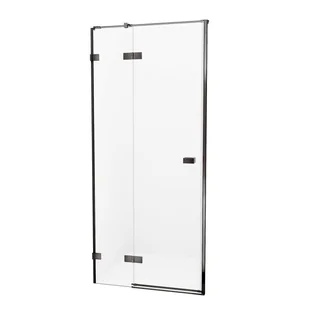 New Trendy Drzwi prysznicowe uchylne lewe 140 cm EXK-3256 Avexa Gunmetal Brushed - Ścianki i drzwi prysznicowe New Trendy Drzwi prysznicowe uchylne lewe 140 cm EXK-3256 Avexa Gunmetal Brushed - Ścianki i drzwi prysznicowe - miniaturka - grafika 1