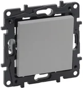 Wyłączniki światła i elektryczne - Legrand Łącznik dzwonkowy Niloe Step aluminium 863309 - miniaturka - grafika 1
