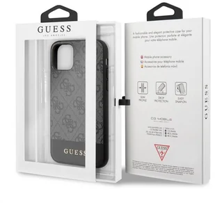 Guess 4G Bottom Stripe Collection Etui iPhone 11 szary 10_15899 - Etui i futerały do telefonów - miniaturka - grafika 8