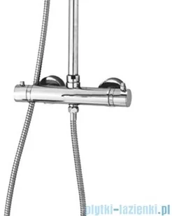 Omnires Y zestaw prysznicowy natynkowy termostatyczny chrom SYSY10/N/6CR | - Baterie umywalkowe - miniaturka - grafika 4