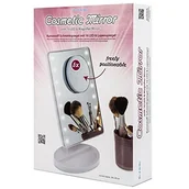 Lusterka do makijażu - Out of the Blue Przepiękne lustro SCHM Inks Mirroring, kosmetikspiegell z 16 LED i zwolnionym tempie z tworzywa sztucznego 76/3377 - miniaturka - grafika 1