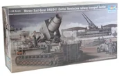Modele do sklejania - Trumpeter 00208 zestaw do budowy modelu moździerz Karl urządzeniu 040/041 na kolejki-transport-Trailer - miniaturka - grafika 1