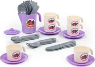 Zabawki AGD - Polesie Polesie 80080 Zestaw naczyń  "Ania" na 6 osób 32 elementy w siatce (V2) - miniaturka - grafika 1