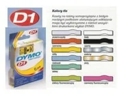Etykiety do drukarek - Dymo ETYKIETA D1 12mmx7m CZARNY/ŻÓŁTY S0720580 - miniaturka - grafika 1