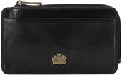Etui na dokumenty i karty - Wittchen Etui na karty skórzane z herebm z zapięciem 10-2-290-1L - miniaturka - grafika 1