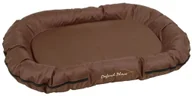 Legowiska dla psów - Kerbl Legowisko dla zwierząt Oxford Place, 100x70x15 cm, brązowe - miniaturka - grafika 1