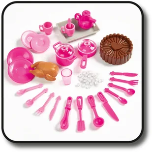 Simba Steffi w kuchni + akcesoria duży zestaw - Lalki dla dziewczynek - miniaturka - grafika 9