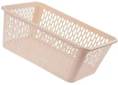 Pudła i pojemniki do przechowywania - Galicja Koszyk Molly plastikowy 30 20 11 cm różowy) Galicja 9821 Roz - miniaturka - grafika 1